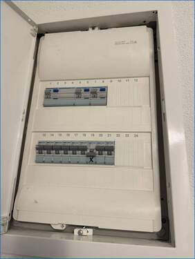 neuer Sicherungskasten - 