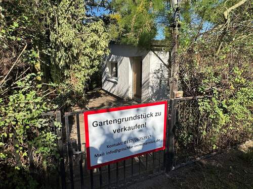 Eingangsbereich - Gartengrundstück - Grundstück zum Kaufen in Erfurt