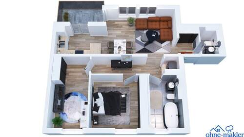 Möbilierungsbeispiel - 