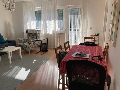 Wohnzimmer - Etagenwohnung mit 74,80 m&sup2; in Bubenbach zur Miete