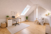 ausgebautes Dachgeschoss ideale für Homeoffice - 