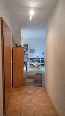 Heller Korridor zu Wohnzimmer - 