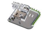 3D - Grundriss W12 - 