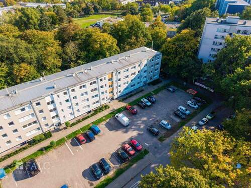 Luftbild - Etagenwohnung mit 78,00 m² in Karlsruhe zum Kaufen