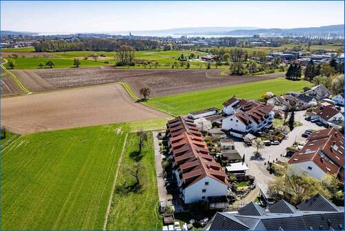 Luft Blick zum Bodensee - 