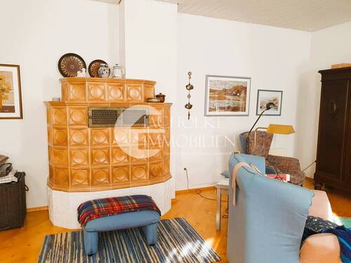 Wohnzimmer mit Kamin - 