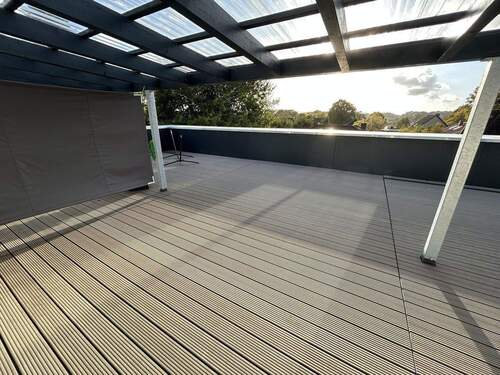 Dachterrasse - Sanierte 1 Zimmer Dachterrassen Wohnung im KFW Niedrigenergiehaus zentral in Schacht-Audorf