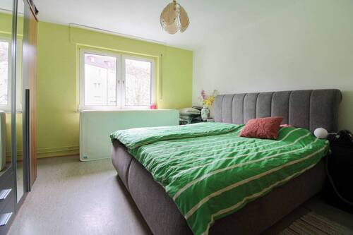 Schlafzimmer 2 - 3 Zimmer Etagenwohnung in Rüsselsheim am Main