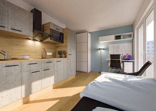 Beispiel Apartment - INVESTMENT FOR FUTURE! STUDENTEN-APARTMENT IN UNINÄHE UND BEIM WÖHRDER SEE!