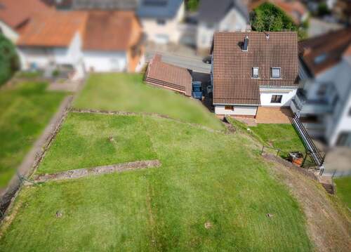 Ansicht Garten und Rückseite - 8 Zimmer Einfamilienhaus in Eppelborn