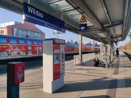 S Bahn Haltestelle Wildau - 