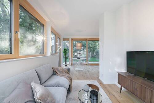 Wohnzimmer Essbereich - Mehrfamilienhaus, Wohnhaus mit 85,50 m&sup2; in München zum Kaufen