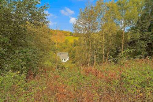 Ansicht obere Straße - Attraktives Hanggrundstück mit Panoramablick in Winterberg-Silbach