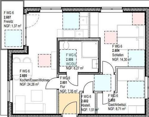 Bild 3 - 3 Zimmer Etagenwohnung in Lotte