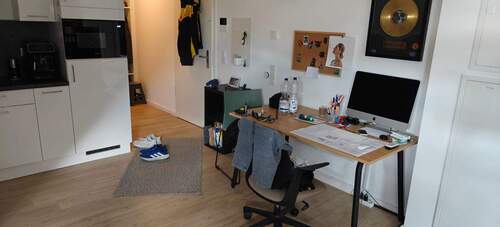 Wohnbereich - 1 Zimmer Etagenwohnung zur Miete in Bamberg