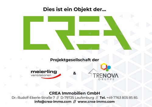 Dies ist ein Objekt der... CREA_watermark.png - Etagenwohnung mit 87,80 m&sup2; in Laufenburg (Baden) zum Kaufen