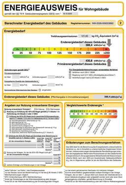 Energieausweis - 
