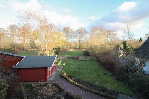 Ausblick vom Balkon - 6 Zimmer Einfamilienhaus zum Kaufen in Barmstedt