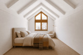Schlafzimmer mit Gestaltungsvorschlag - 