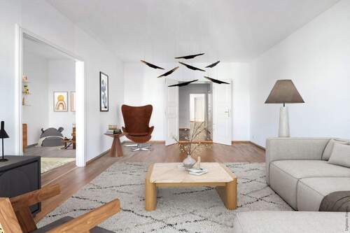 Weitere Ansicht Wohnzimmer - Etagenwohnung mit 119,00 m&sup2; in Berlin zum Kaufen