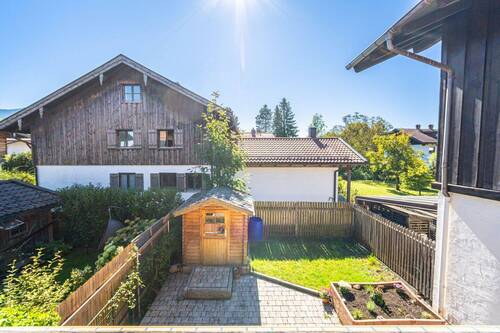 Aussicht vom Balkon - 