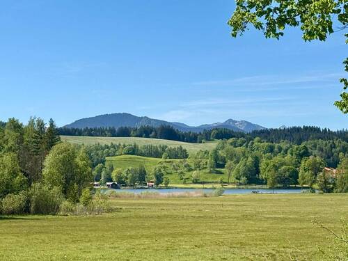 Der Bad Bayersoier See ganz in der Nähe - 
