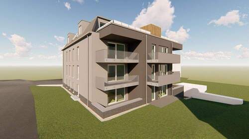 Außenansicht hinten - 4 Zimmer Etagenwohnung zur Miete in Gevelsberg