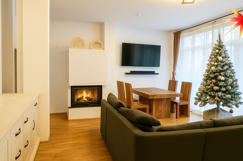 Referenzfoto Wohnzimmer - 5 Zimmer Etagenwohnung zum Kaufen in Leipzig