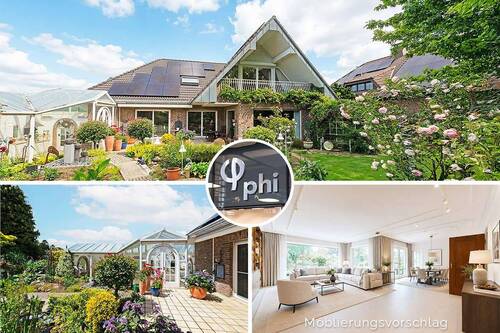 Immobilien-Grid-ZP910-05 - PHI AACHEN - Eindrucksvolles Wohndomizil mit märchenhaftem Garten in beliebter Lage von Düren!