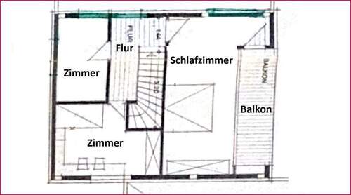 Dachgeschoss - Reihenmittelhaus mit 94,80 m&sup2; in Garding zum Kaufen