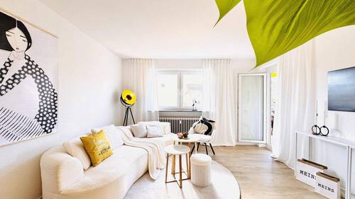Wohnen - Frisch saniert! 1,5-Zi-Wohnung mit SW-Balkon in ruhiger Lage von Ravensburg 