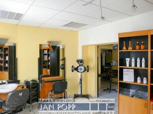 Salon hinterer Teil - 5 Zimmer Gewerbeobjekt (Büro, Produktion, Verkauf) in Greiz