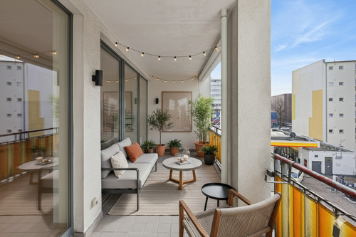 Einrichtungsbeispiel Loggia - 3 Zimmer Etagenwohnung in Berlin