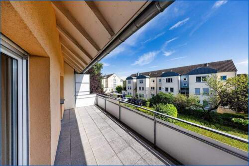 Balkonansicht OG - 2 Zimmer Etagenwohnung zum Kaufen in Überlingen am See