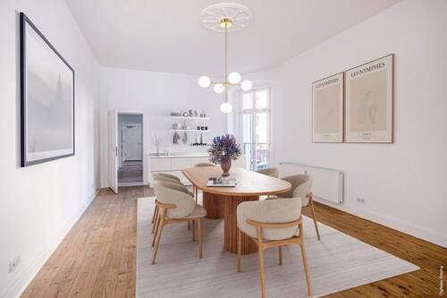 Digitales Stating Zimmer 3 - 4 Zimmer Etagenwohnung in Berlin