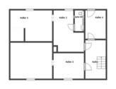 Grundriss Skizze UG - 