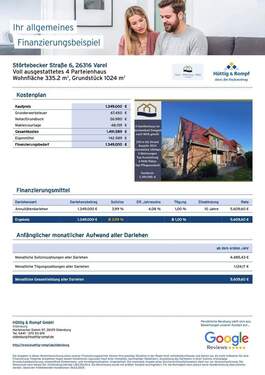 Musterberechnung - 