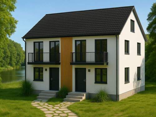 Geplante Vorderansicht - 5 Zimmer Einfamilienhaus zum Kaufen in Zeuthen