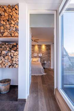 Blick zum Schlafzimmer - 