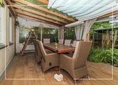 Uneinsehbare Terrasse - 