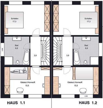 Obergeschoss - 