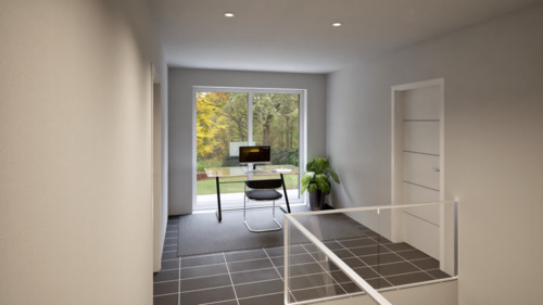 Flur im OG ohne Galerie - Einfamilienhaus mit 156,40 m&sup2; in Nottuln zum Kaufen