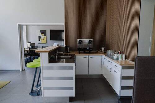 Treppenhaus + Kaffeemaschine - 