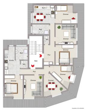 Skizze Geschossplan DG - 