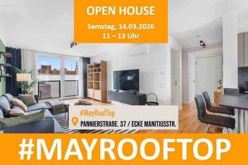 MayRoofTop OPEN HOUSE - Fantastische 3-Zimmer-Neubauwohnung im Hotspot Kreuzkölln