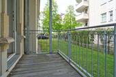Balkon - 2 Zimmer Etagenwohnung zur Miete in Dresden