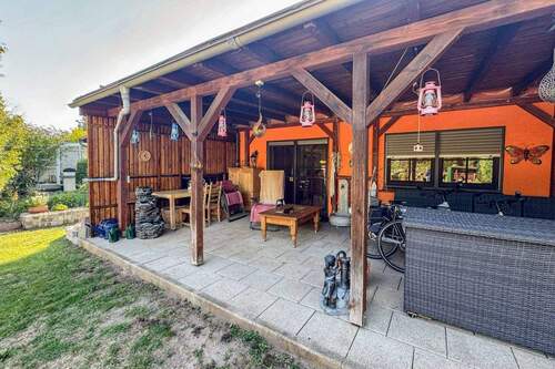 Terrasse 2 - Doppelhaushälfte mit 112,00 m&sup2; in Obermichelbach zum Kaufen