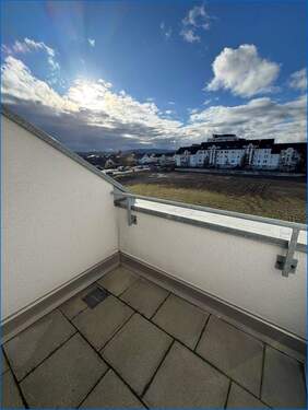 sonniger Balkon - 