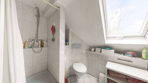 Tageslichtbad im DG - 