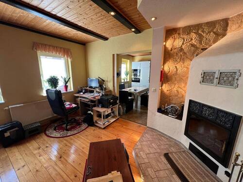 Wohnzimmer - Einfamilienhaus mit 150,00 m&sup2; in Hildburghausen zum Kaufen